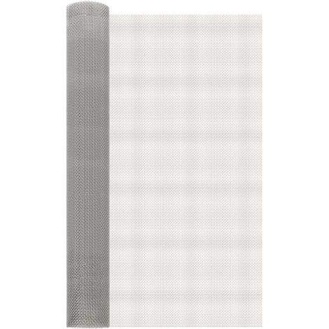 Teenpull – Mesh Bildschirm 80 x 200 cm 6 Mesh Edelstahl 201 Silber (1/5)