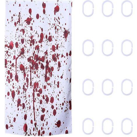 1 Stück Badezimmervorhang als Halloween-Geschenk (1/3)