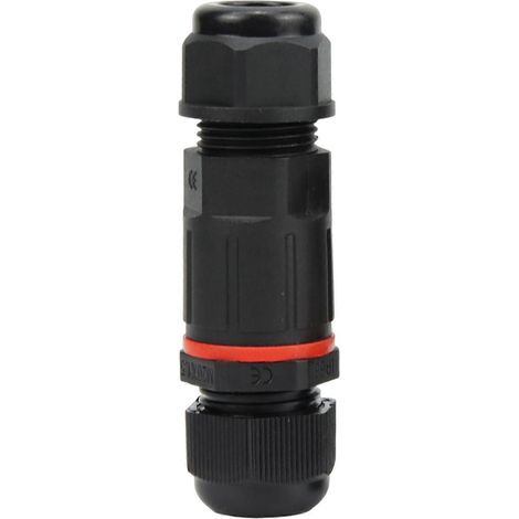 Connecteur de câble à 3 broches pour câble souterrain, manchon de câble, douille, 16 A, 250 V, étanche IP68, FT (1/5)