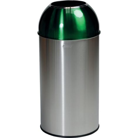 Probbax Contenitore per rifiuti in acciaio inox capacità 40 l