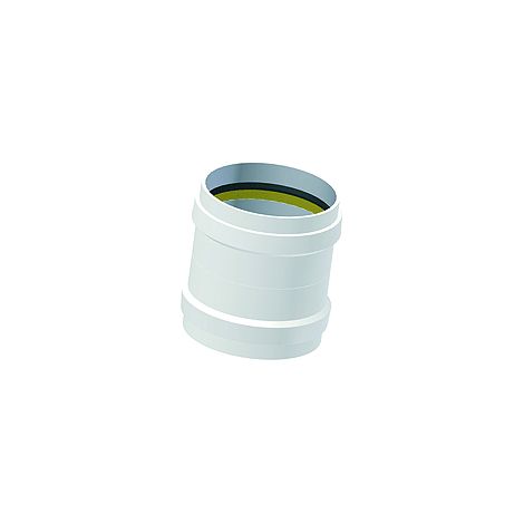 PP-Polo-Eco Ueberschiebmuffe DN100/da 110 mm f.SN8 u.SN12 weiss