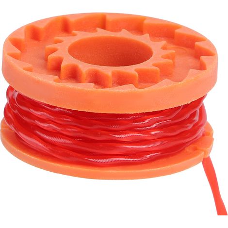 Ensemble de 6 bobines de fil de coupe-bordures avec couvercle, compatible avec le coupe-bordures WORX WA0010. (1/5)
