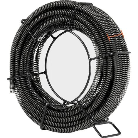 Câble de nettoyage de drain, options de 100FT et 66FT, construction durable en 65Mn, 66FT (1/2)
