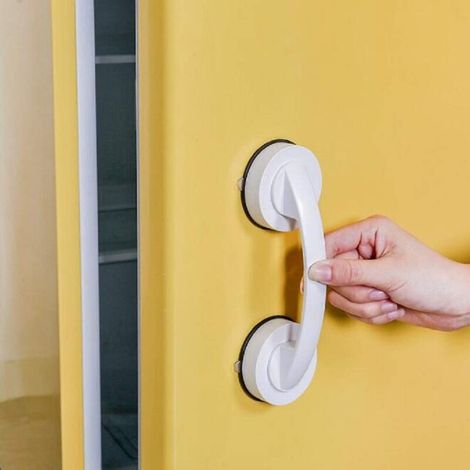 Grandes poignées pour portes et fenêtres vitrées, portes coulissantes de salles de bains, armoires, penderies, ventouses, poignées non marquantes, poignées absorbantes non poreuses (1/5)