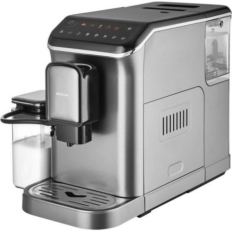 Sencor SES 8000BK Espressomaschine Silber Grau 19 bar