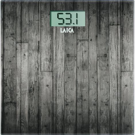 Laica Electronic personal scale Carré Bois Pèse-personne électronique (1/4)