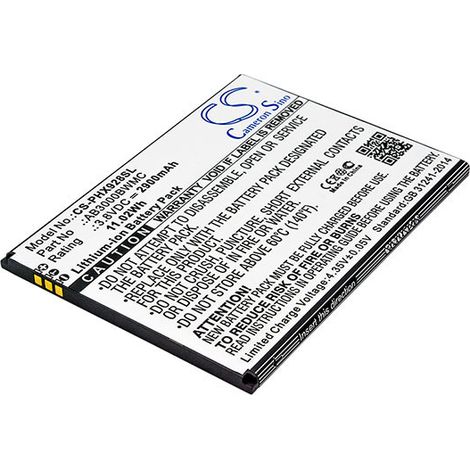 NX - Batterie téléphone, smartphone, GSM pour Philips 3.8V 2900mAh - AB3000BWMC