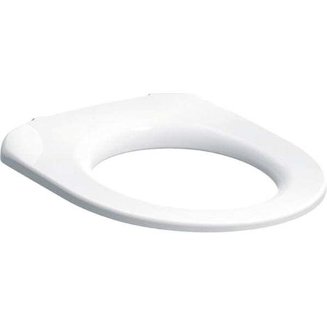 Anillo de asiento Geberit iCon, blanco, sin barreras, fijación (1/4)