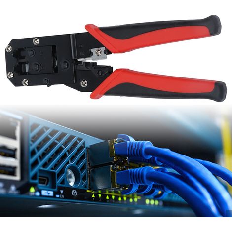 Pince à sertir réseau JL-318, pince à sertir multifonctionnelle pour connecteurs RJ45 (1/5)