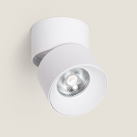 LED-Wandleuchte 15W Aluminium Rund Weiss New Onuba 2700K Warmweiß