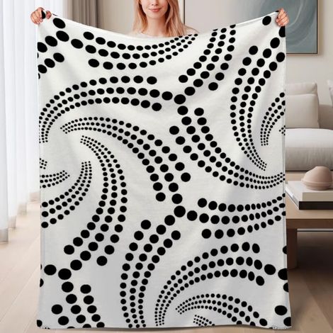 La couverture pour les moments de partage familial : fuzzy 60x80 pouces, chaleur et tendresse (1/4)