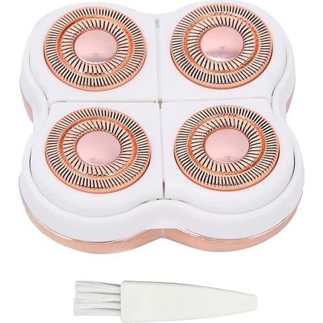Kompatibel mit dem Flawliss Finishing Touch Ersatzscherkopf, Beinrasierer und Beinepilierer mit 1 Reinigungsbürste (1/5)
