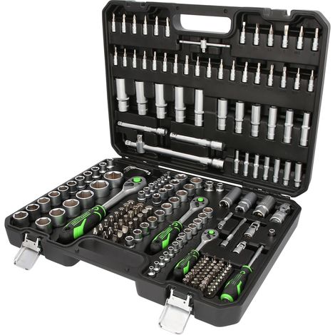 Coffret de douilles COMPETITION 1/4+3/8+1/2, 191 pcs - 512.0191 COMPETITION