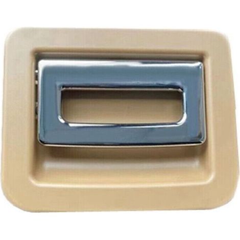 Copertura beige per la maniglia del bagagliaio (958551115004H0) per i modelli Cayenne dal 2011 al 2017, con ruota di scorta e anello per il bagagliaio.