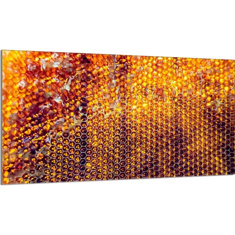Glasschutzplatte für den Herd 90x52 Honig (1/5)