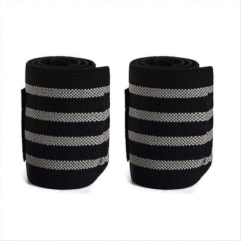 paire de sangles de soutien pour poignets, orthèses de poignet extra-résistantes pour haltérophilie, bandages de poignet pour fitness et salle de sport C (1/5)