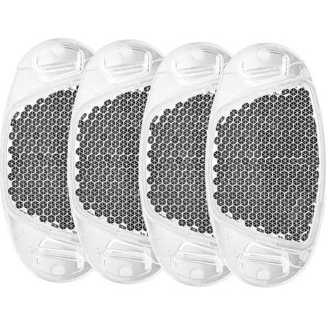Tienda9,Reflectores para bicicleta,4 unidades,Función reflectante fuerte,Color blanco,Luz de advertencia para bicicleta (1/5)