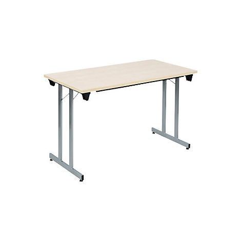 Mesa plegable F25  A x P 1200 x 600 mm  tablero en decoración