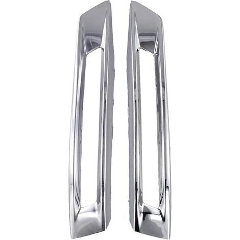 par de embellecedores de parachoques delantero y rejilla de faros antiniebla para Mercedes Benz GLK ()