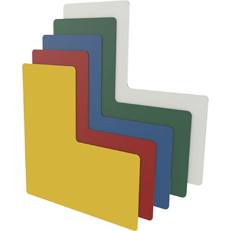 FATH Bodenmarkierung L-Form rot 50mm (1/4)