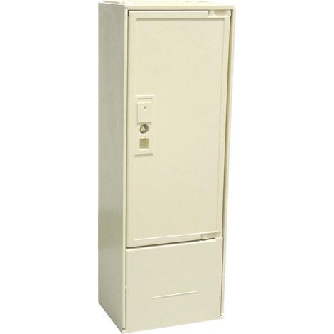 Michaud – Socle simple S22 nu – Platine et habillage de compteur électrique – Cuve avec bandeau amovible et plinthe – Pour installation électrique
