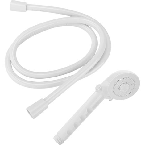 Kit de douchette à main avec flexible, filetage 1 pouce et tuyau de 1,5 m, accessoire pour camping-car, caravane et bateau. (1/5)