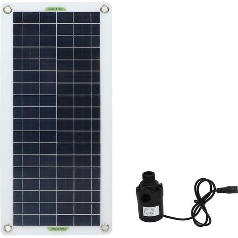 Pompe à Eau 12 V, Pompe à Eau RV 30 W en Silicium Polycristallin Pompe à Eau RV 12 V avec Cordon d'alimentation pour Camping-car en Serre (1/5)