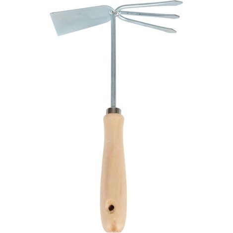 Gartenhacke Doppelhacke Grubber Hacke Handgrubber Gartenkralle Gartenhelfer (1/2)