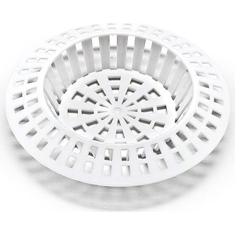 Grilles de vidange de salle de bain, filtres à cheveux, filtres anti-obstruction pour baignoire, grilles de vidange domestiques, accessoires de salle de bain, filtres pour lavabo (1/2)