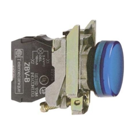 Voyant lumineux DEL Ø22 vert 24V vis étrier Harmony XB4