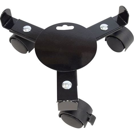 Rullo per piante estensibile Basics 27-37cm Nero lucido - Louis Moulin