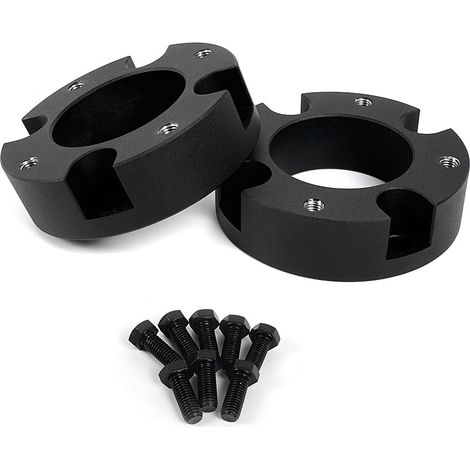 Front wheel flange lift kit for 07-19 Toyota Tundra wheel lift pads - 2.5 inches (1/4)
