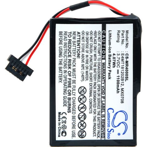 NX - Batterie GPS 3.7V 1100mAh - 37-00030-001E4MT181202B12MX0708 (1/2)