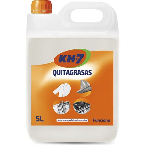 Dégraissant professionnel 5L – Nettoyage graisse et saleté – Pour cuisine, maison, véhicule et vêtements – Efficacité rapide