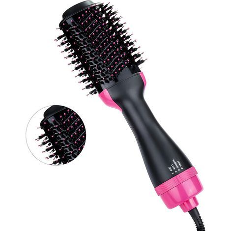 Haarglätter mit Ionenheizung, 3-in-1-Haartrockner mit Verbrühungsschutzfunktion (1/5)