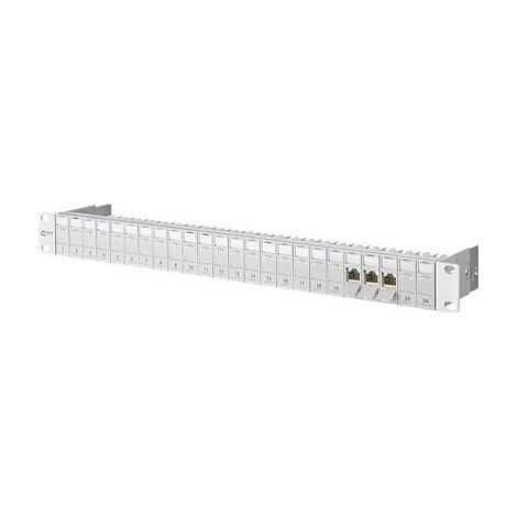 Metz Connect Patchpanel di rete 24 Porte CAT 6A 130920-E 1 U (1/4)