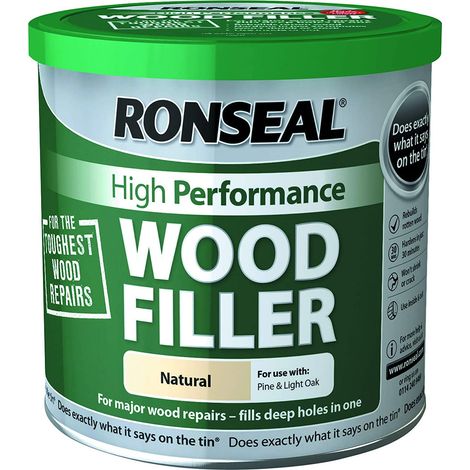 Ronseal High Performance Wood Filler Natural 550G (1/3)