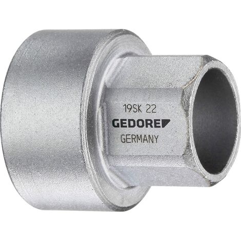 Gedore 19 SK 22 Steckschlüsseleinsatz 1/2", kurz, 22 mm (1/4)