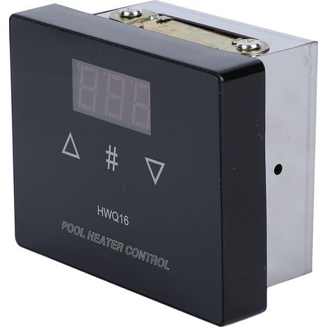 Eujgoov Panneau de Thermostat à Piscine électrique Numérique Panneau de Chauffage Piscine Facile à Utiliser pour Baignoire, Bain Remous - 220V (1/5)