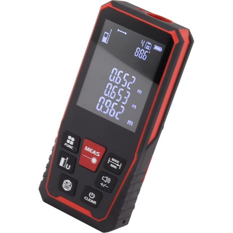 Digitales Laser-Entfernungsmessgerät, Laser-Entfernungsmesswerkzeug 100 m (1/5)