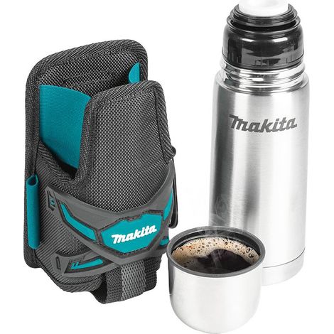 Makita E-05599 Thermal Thermos Flask Cup & Holder Holster Strap System (1/5)