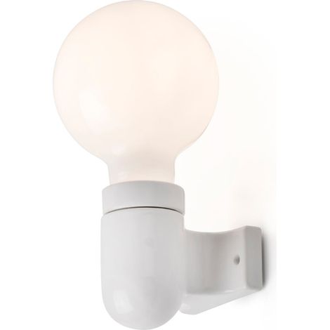 Sera Lampada Da Parete Bianca 1L E27 Marca Faro