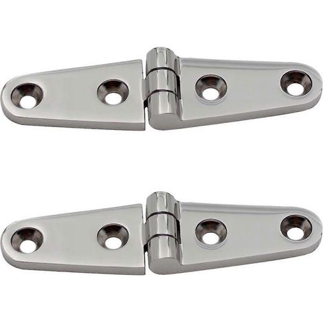Stück 100x25mm Bootstürscharniere, Marinefensterscharniere, Deckschrankscharniere, Edelstahl (1/5)