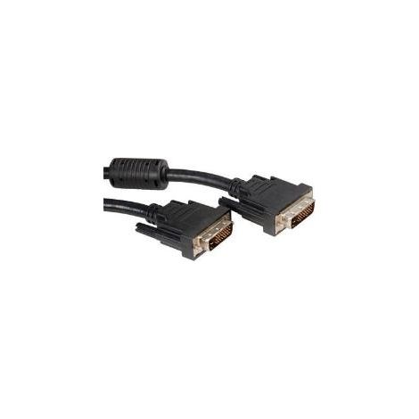 Roline DVI Cable Dual Link M-M, 10m Cable DVI - Cables DVI (10m, 10 m, Male Connector/Male Connector, DVI)