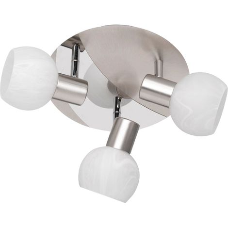 Faretto da Interno  E14 in Metallo Nickel Opaco