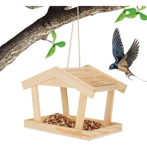 Futterhaus Aus Holz Für Wildvögel Wildvogel Futterstation