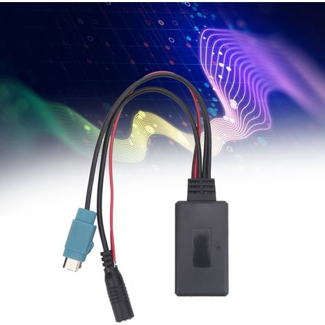 Câble d'assistance Bluetooth pour autoradio avec microphone mains libres, adaptateur pour Alpine KCE-236B (n° 45) (1/5)