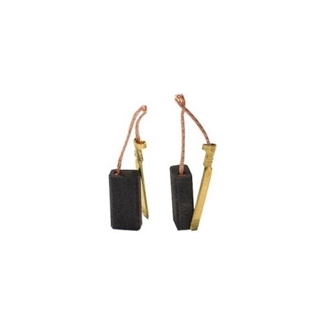 Juego de 2 carbones adaptables para Bosch, Skil. Dimensiones: 5 x 8 x 15,5 mm.