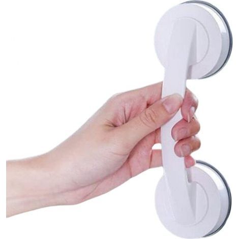 Saugnapf-Tür- und Fenstergriffe für Glas (weiß), kein Bohren erforderlich, für Schiebetüren, Möbel und Kühlschränke (1/5)