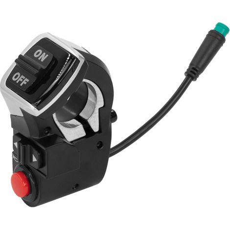 5-pin 10-inch turn signal switch for Kugoo M4 Pro electric scooter, waterproof component (1/4)